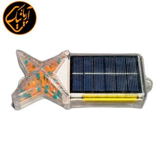 چراغ صابونی چشمک زن خورشیدی مدل ستاره یک طرفه/اصلی/از تولید به مصرف/کیفیت بی نظیر