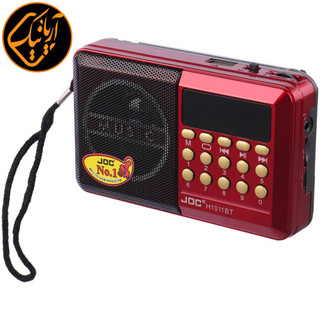 رادیو اسپیکر جیبی موج FM بلوتوثی فلش خور JOC H1011BT