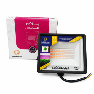 پروژکتور رشد گیاه پرتو نور توس مدل هانیس 30 وات | 3100 لومن | کممصرف، کمحرارت و IP65