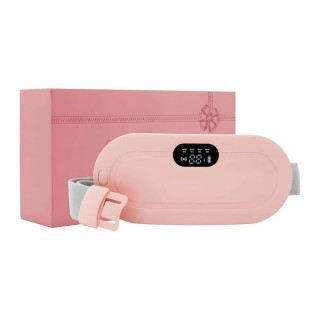 ماساژور برقی شکم و کمر WORLDBEAUTYCARE مدل WBC 0015 اصلی کمربند گرمایشی هوشمند با ماساژ لرزشی مناسب برای دردهای قاعدگی و ناراحتی شکم و کمر
